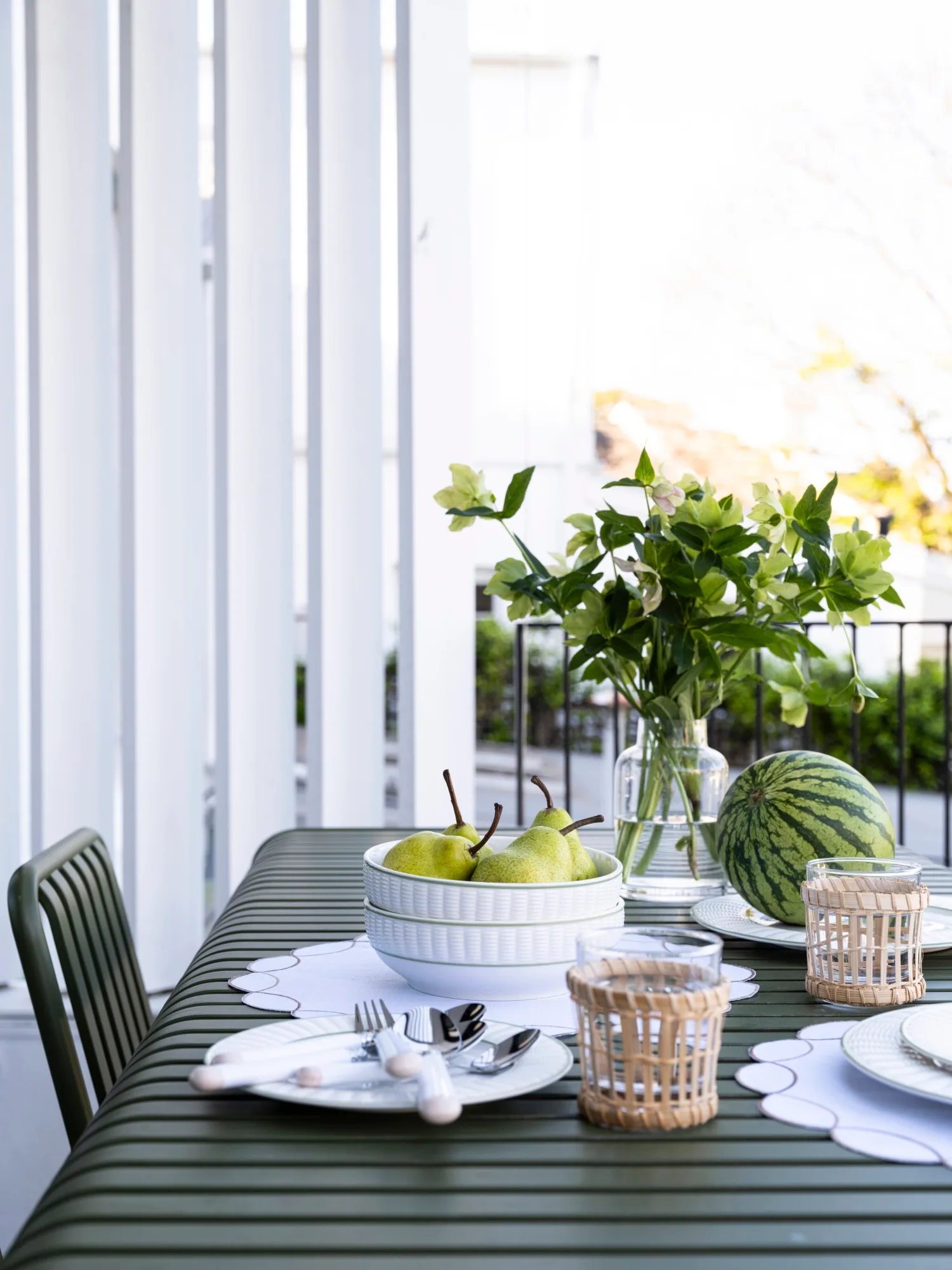Alyce Tran Sydney home outdoor dining area