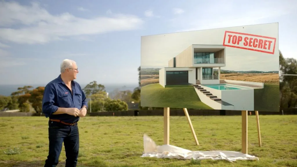 Host Scott Cam in a new promo for The Block 2026.