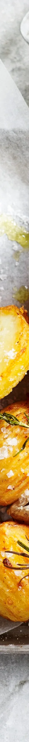 Classic roast potatoes with rosemary salt