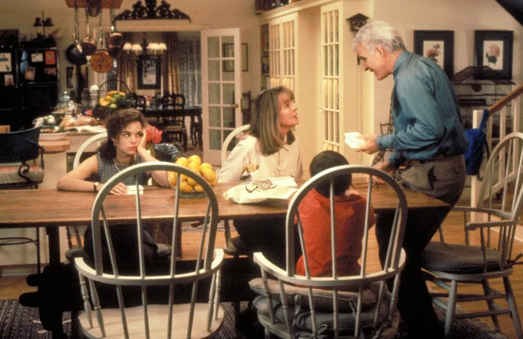 The living room in 'Father of The Bride'