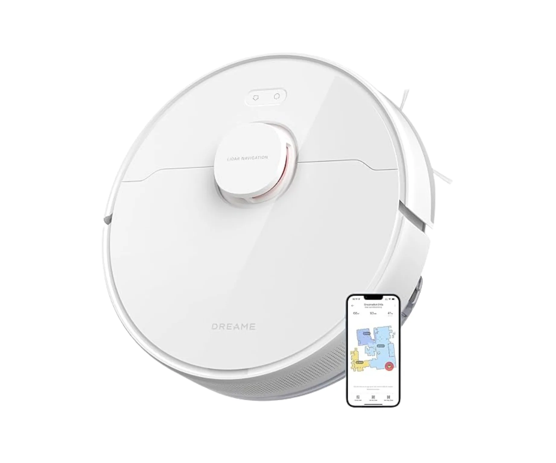 Product image of the Dreame D10s Robot Vacuum Cleaner and Mop, ranked our best cheap robot vacuum under $200