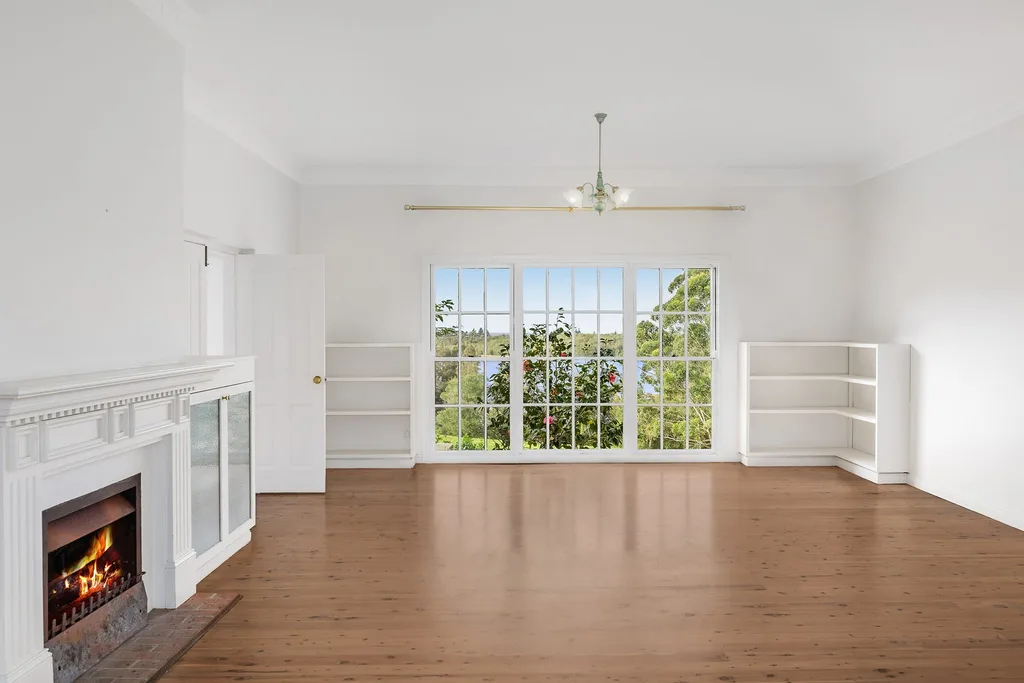 the living room in jennifer hawkins terrigal home for sale
