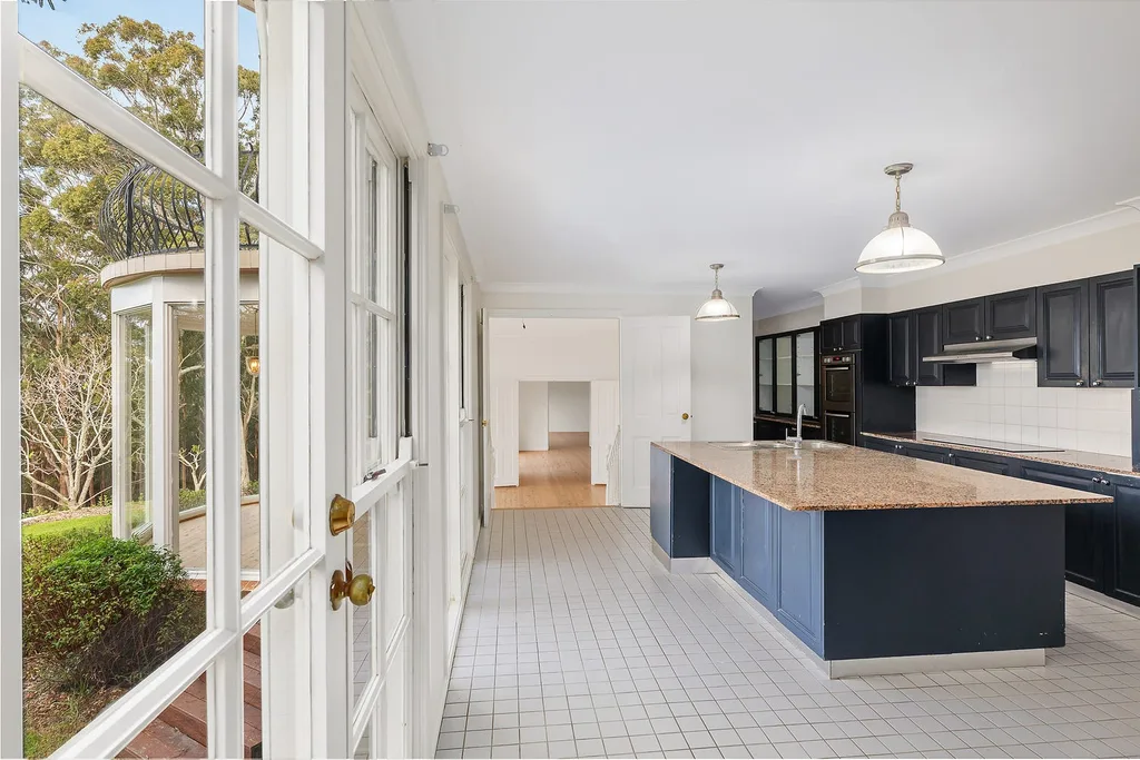 the kitchen in jennifer hawkins terrigal home for sale
