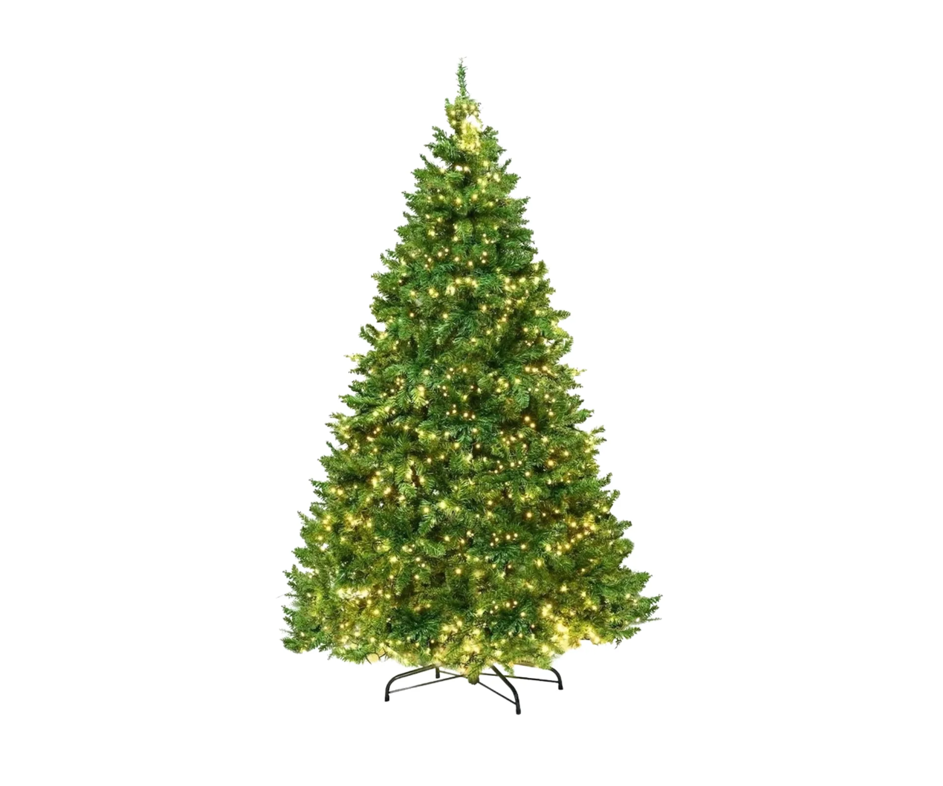 A lush Jingle Jollies 2.4m Christmas Tree with LED lights
