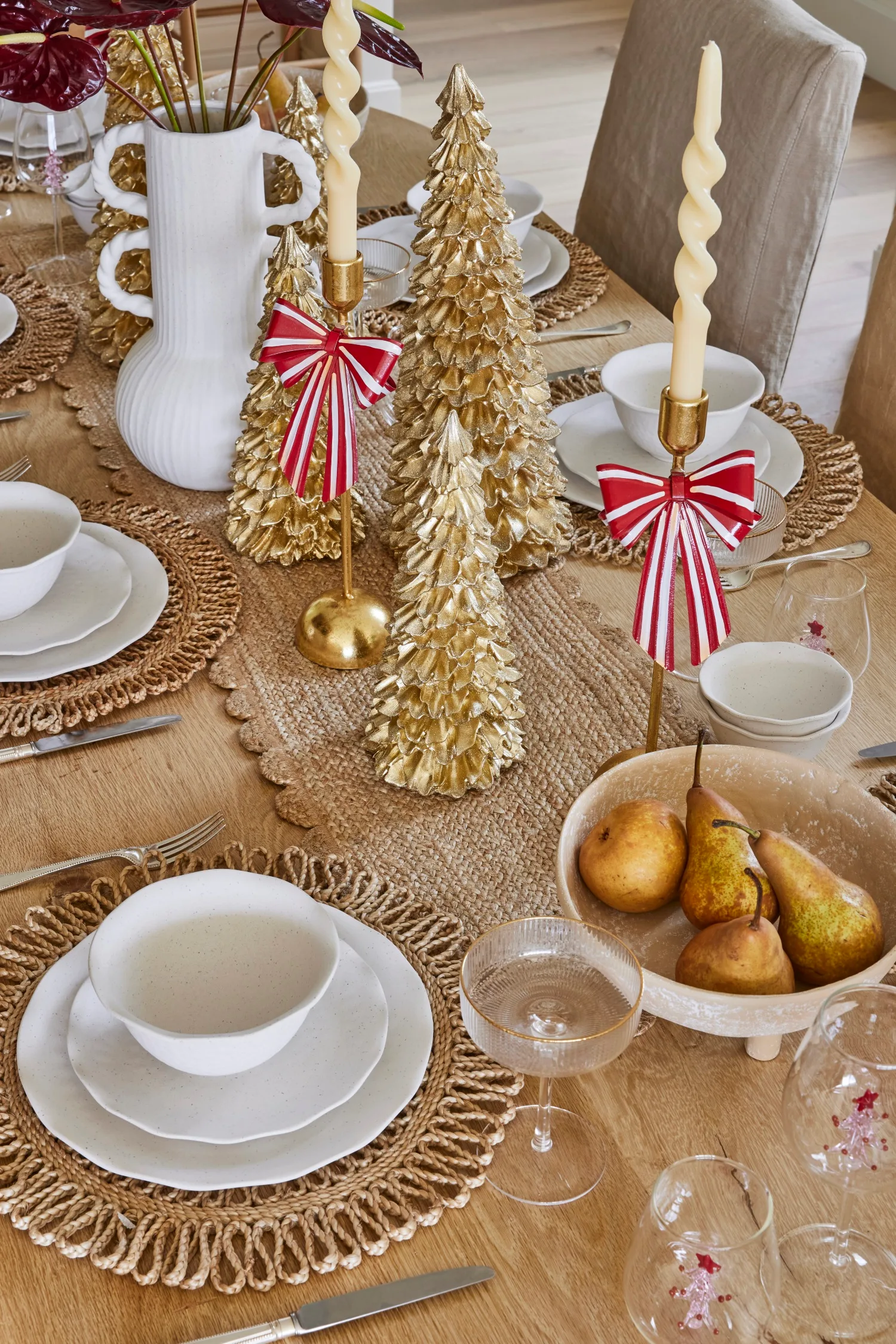 Kate Waterhouse Adairs tablescape Christmas
