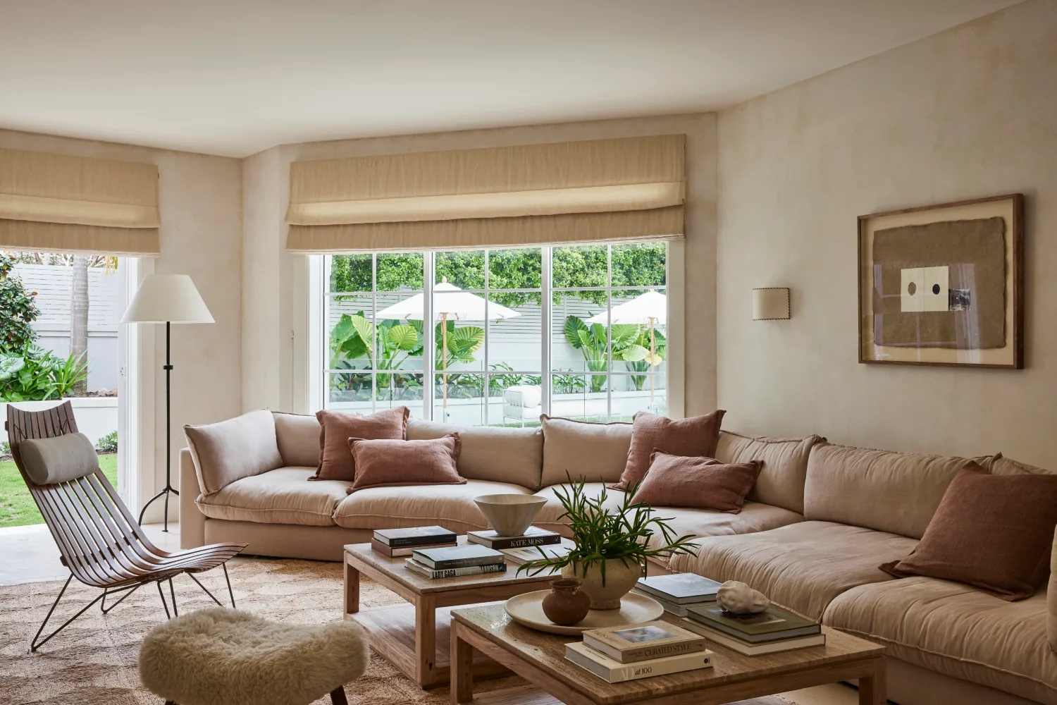 Kate Waterhouse's living room