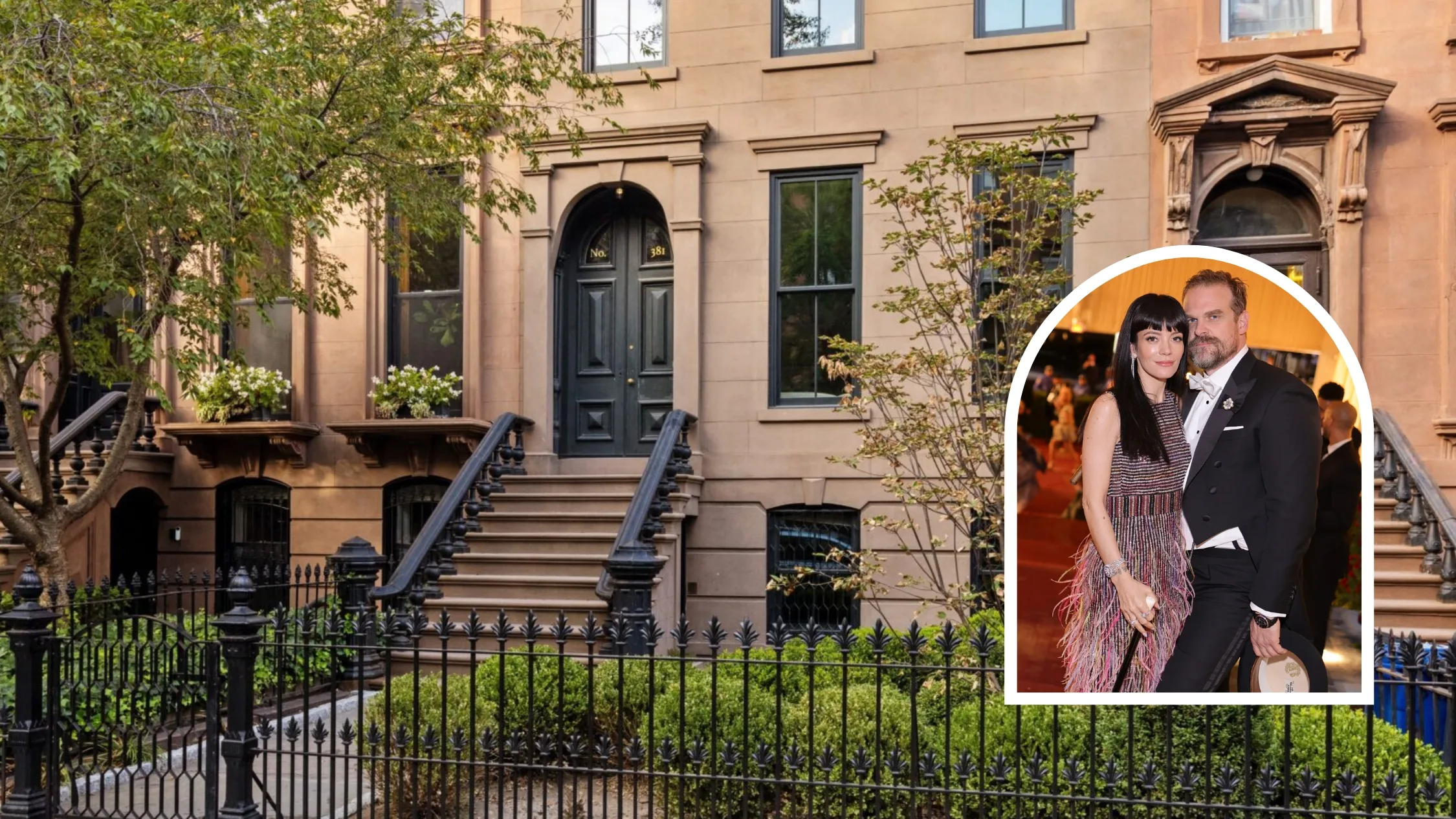 Lily Allen and David Harbour’s bold Brooklyn brownstone is for sale
