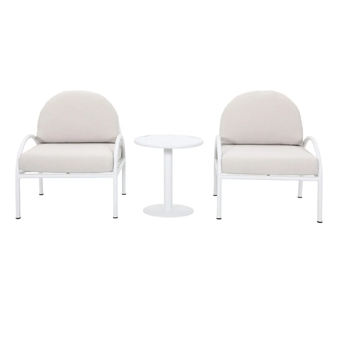 Temple & Webster Bawley Outdoor Armchair and Table Black Friday