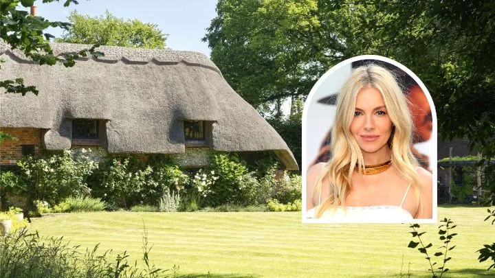 Sienna Miller inset her English cottage home that's for sale