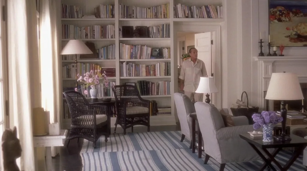 The living room in Something's Gotta Give.