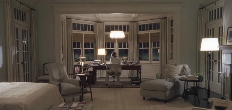 The bedroom desk in Something's Gotta Give. 