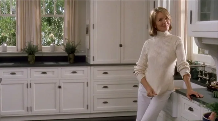 Diane Keaton in the kitchen of 'Something's Gotta Give'