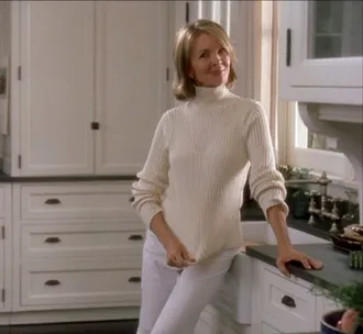 Diane Keaton in the kitchen of 'Something's Gotta Give'