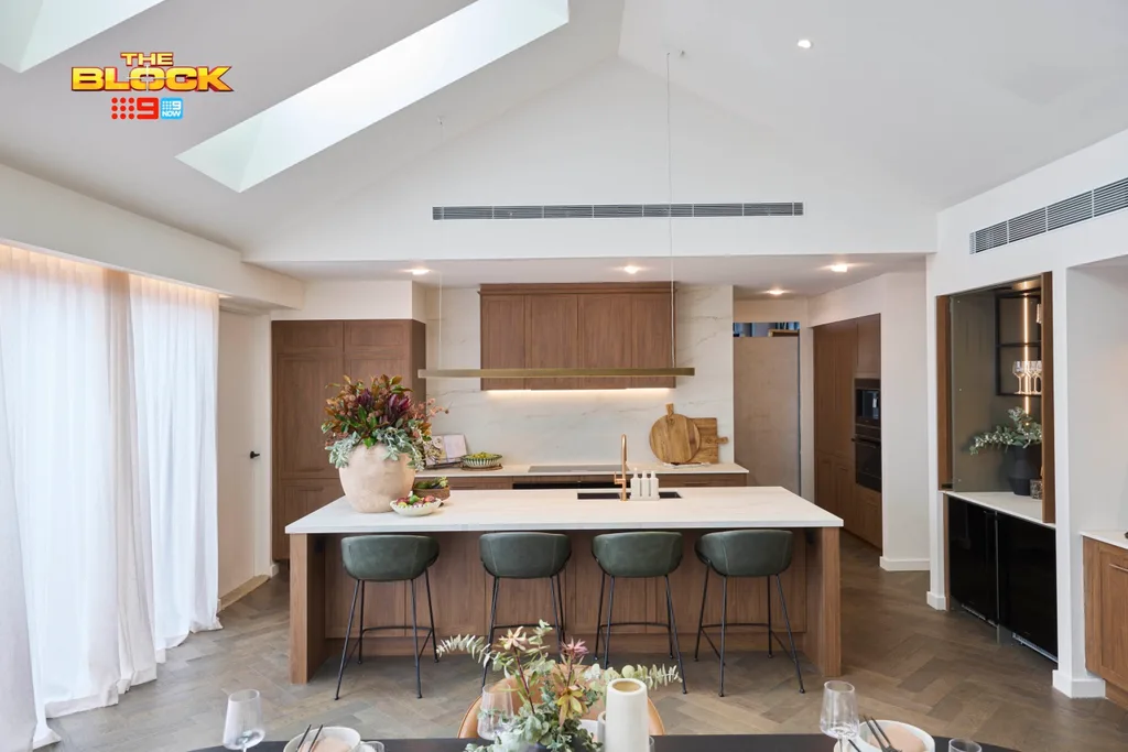 The Block 2025 Emma and Ben kitchen