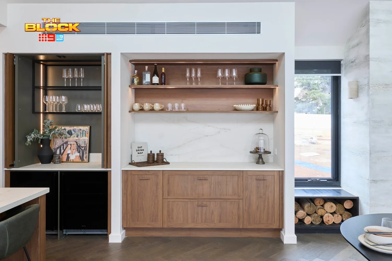 The Block 2025 Emma and Ben kitchen