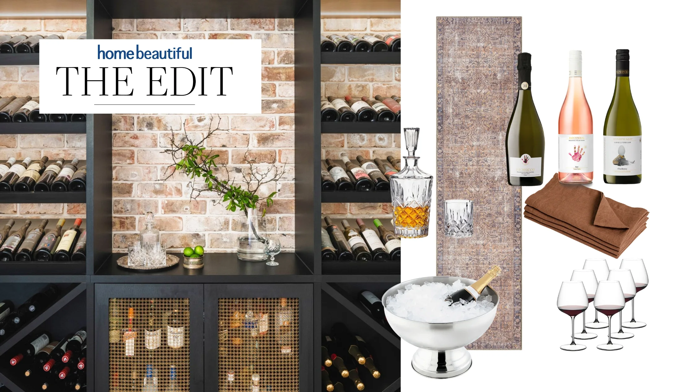The Edit October: Wine cellars, fresh florals and Gilmore Girls style – everything that’s hot in homewares this month