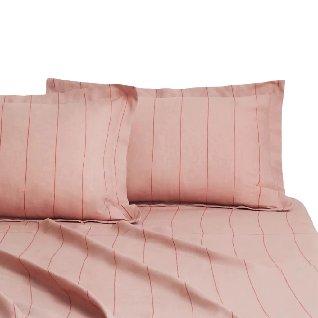 Product Image of Abbotson European Flax Linen Flat Sheet, Queen as part of the best black friday bedding sales 2025 summer bedding collection