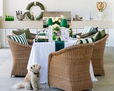 The luxe palette redefining festive outdoor entertaining