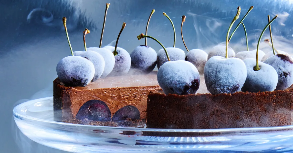 Frozen black forest tart - Home Beautiful