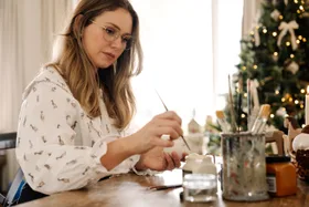 Discover Fledge & Thread’s handcrafted Christmas tree ornaments