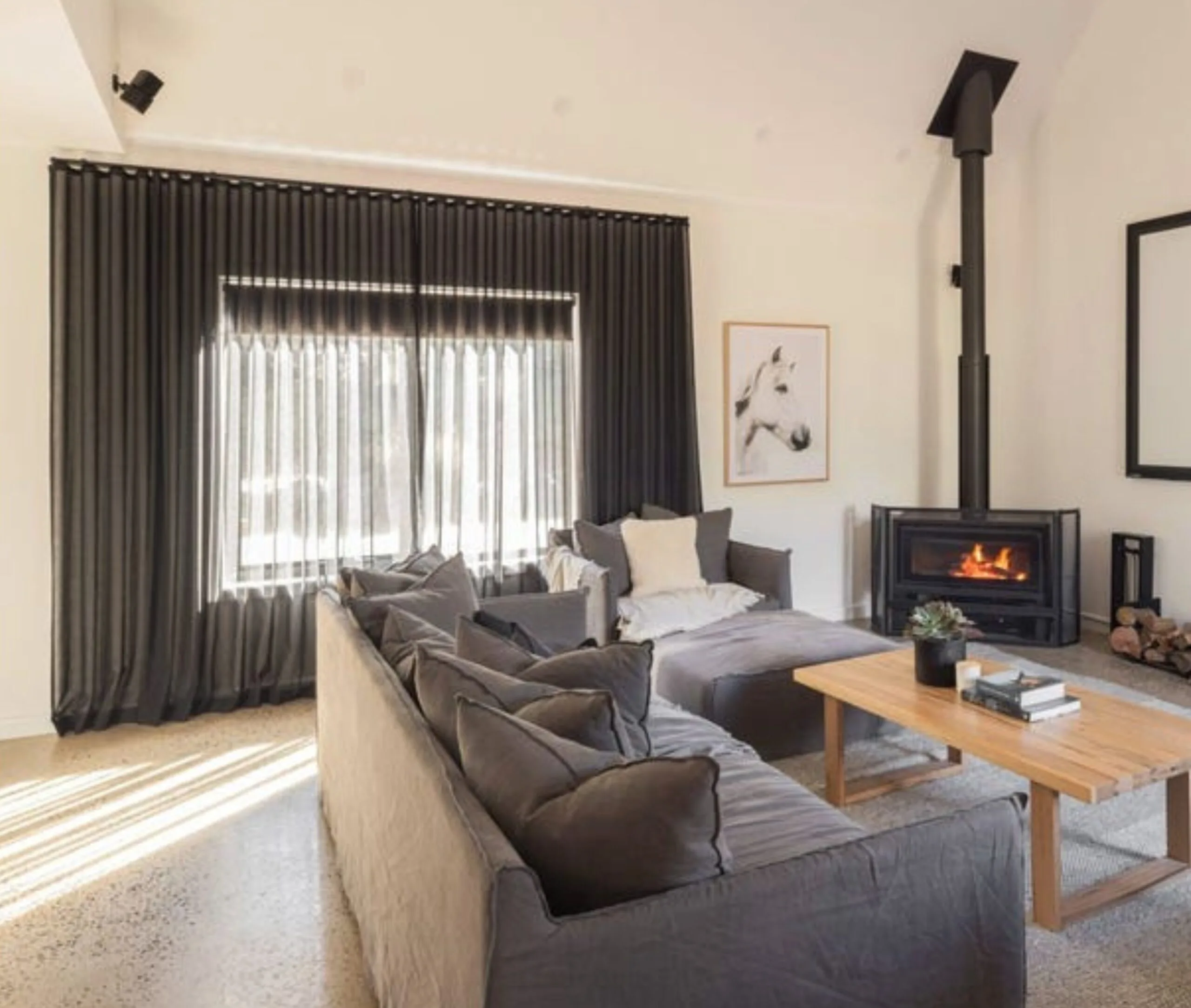 Jimmy Doo Farm living room Krystal and Neil Hipwell