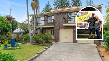 Kyal and Kara's new renovation in Shelley Beach