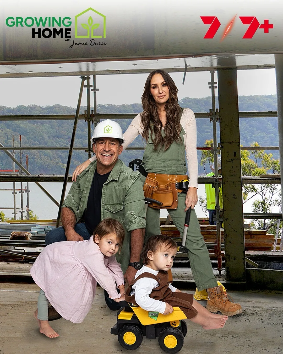 Landscaper Jamie Durie house Growing Home with Ameka and children