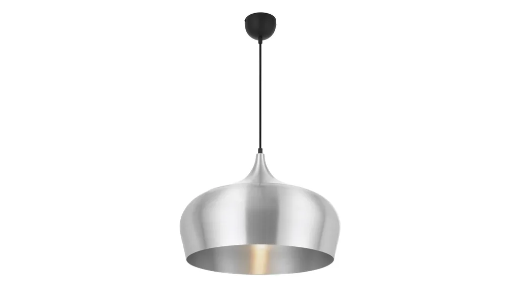 Aluminium dome pendant light