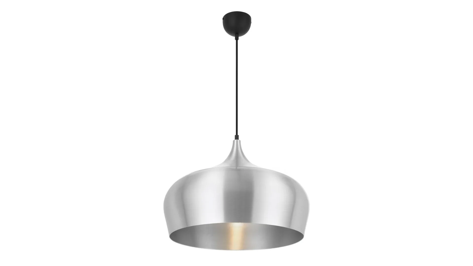 Aluminium dome pendant light