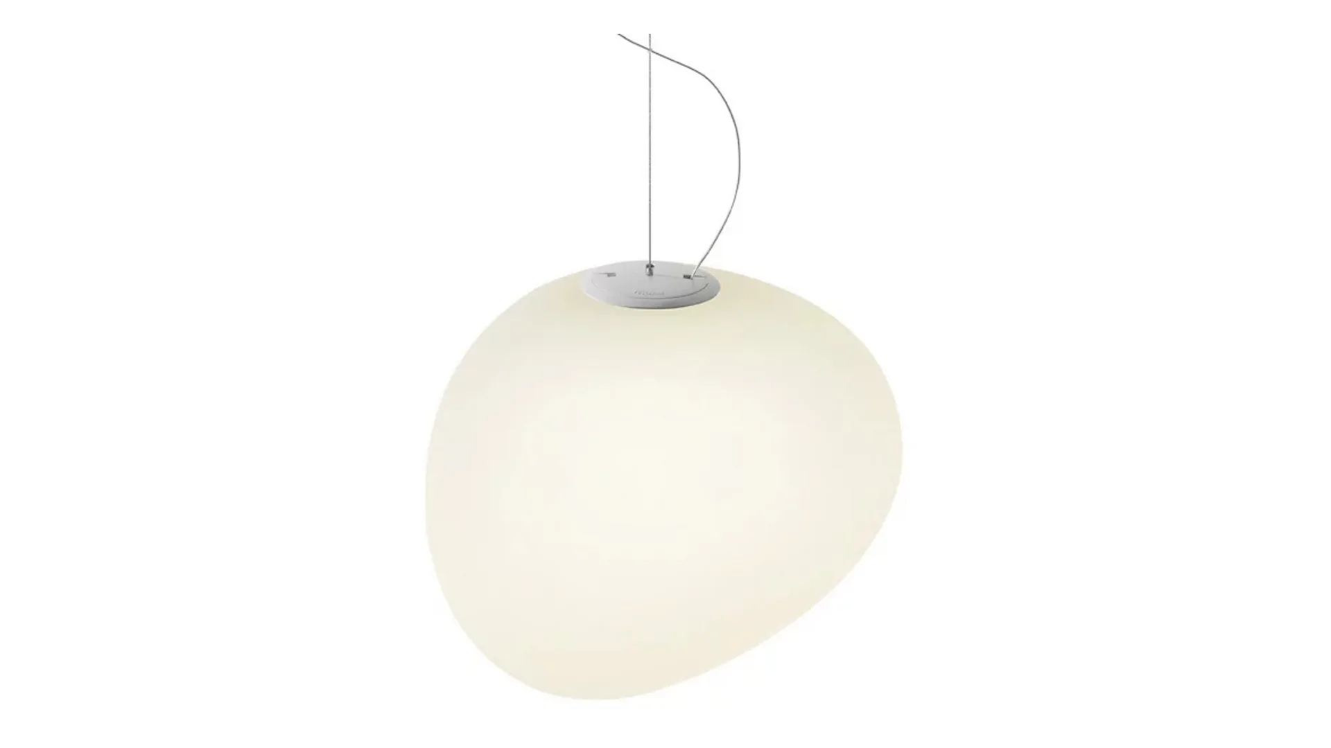 Assymetrical pendant light.