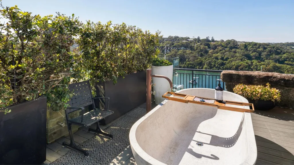 Lisa Wilkinson's view from her new Mosman home.