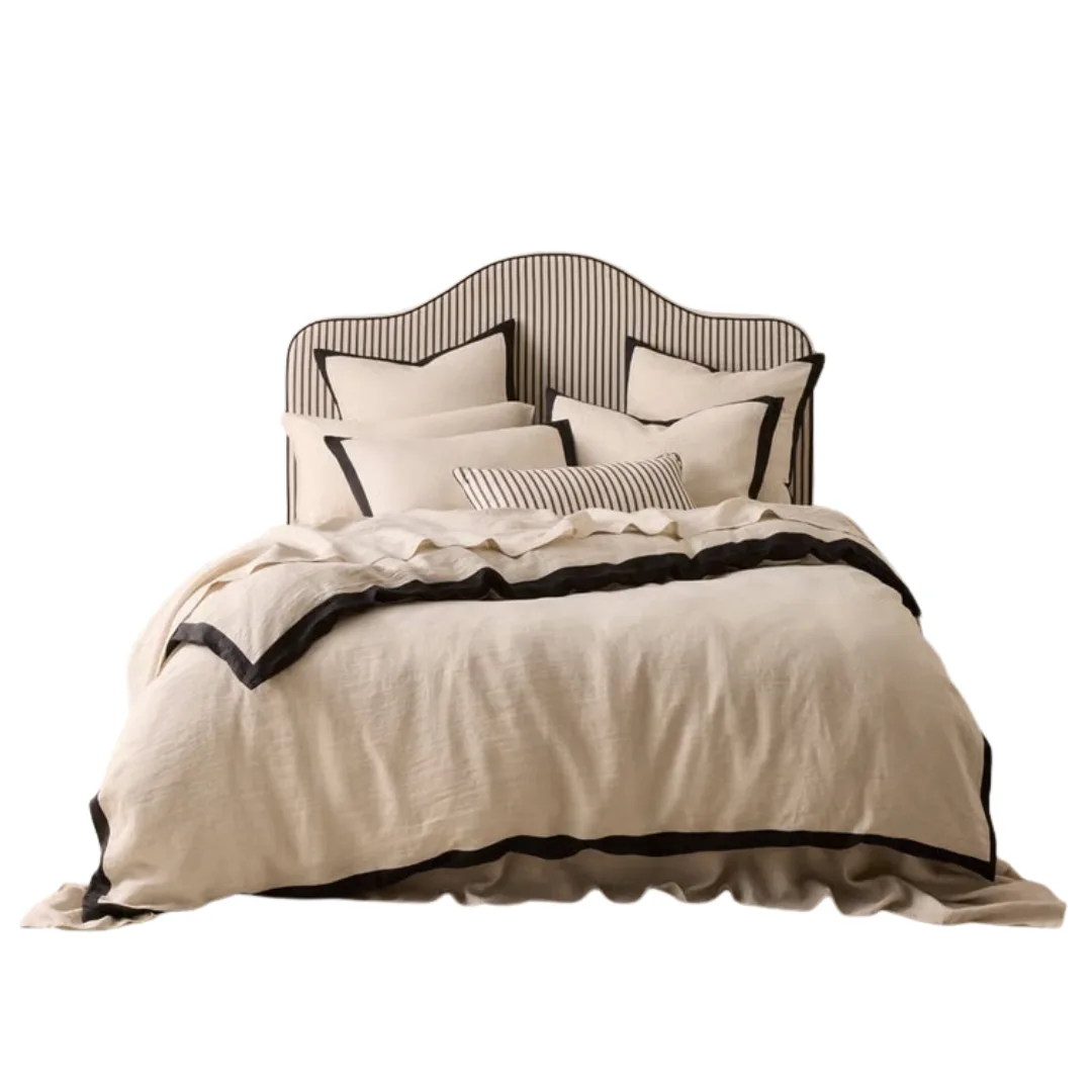 Product Image of Vintage Washed Linen Quilt Cover and Pillowcases, Queen as part of the best black friday bedding sales 2025 summer bedding collection