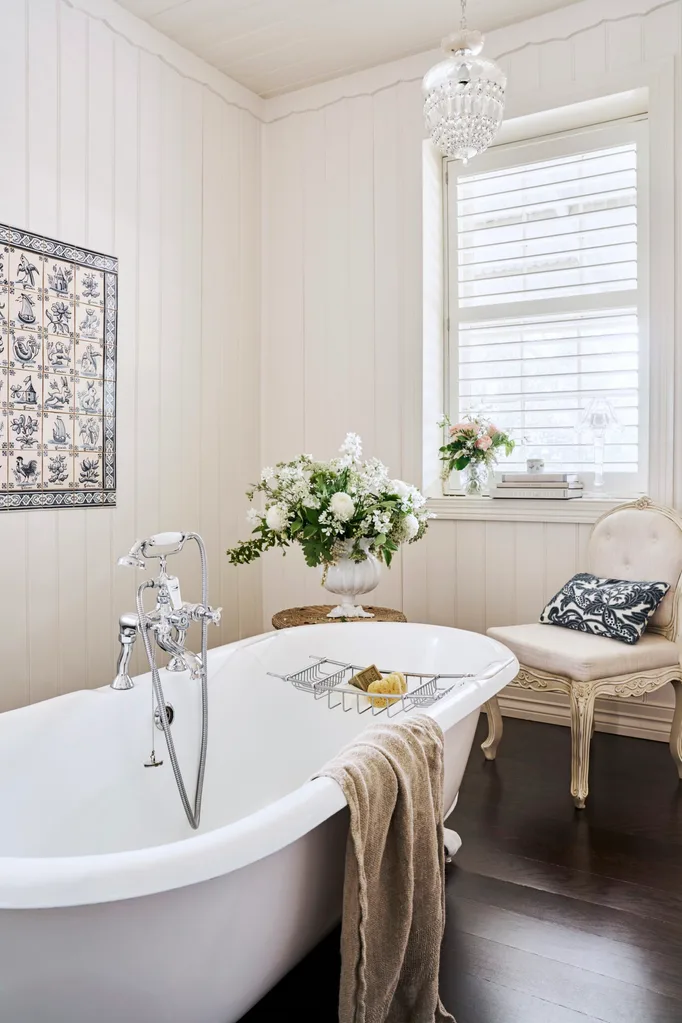 Catriona Rowntree's claw foot bath.