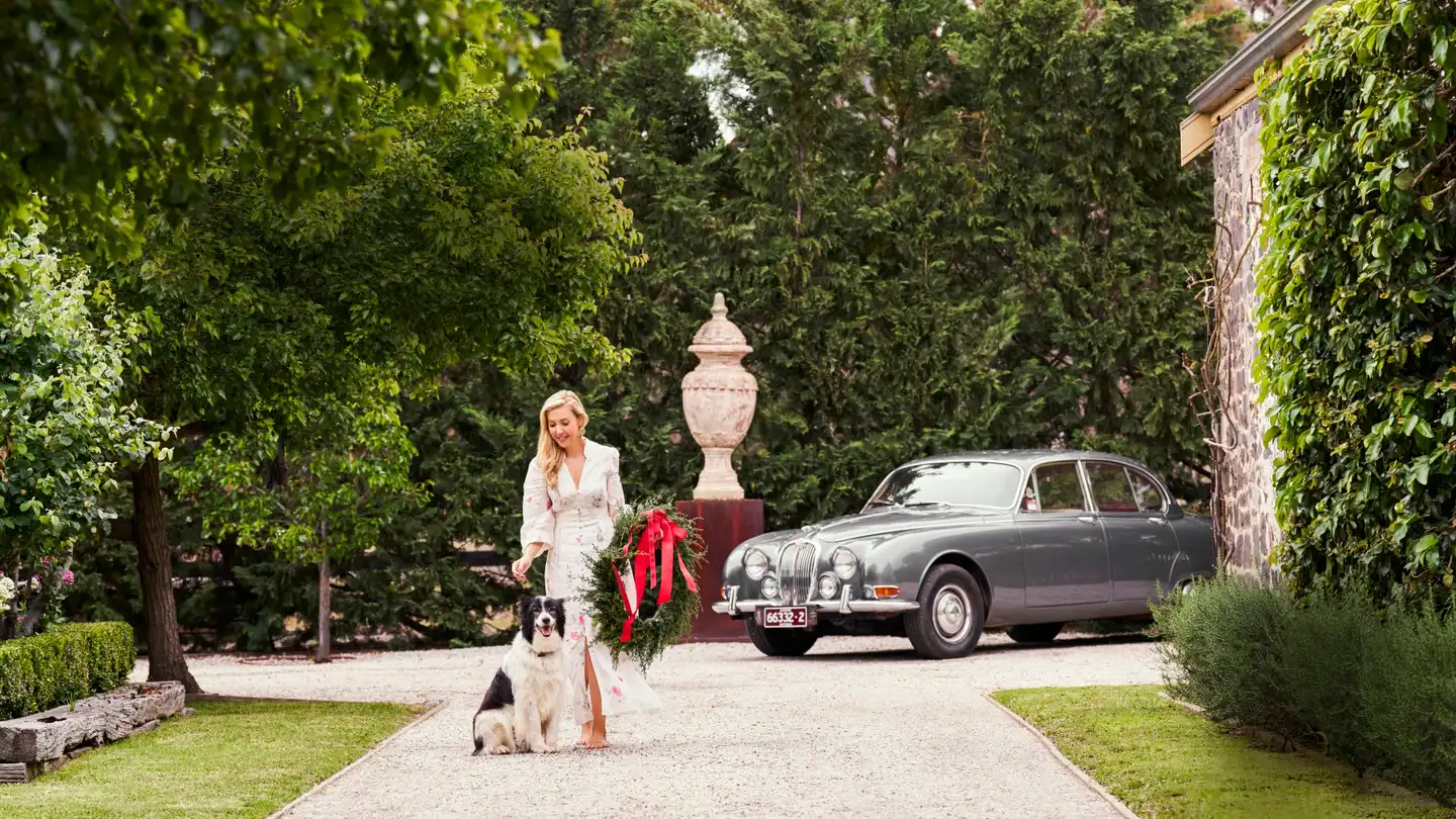 Inside Catriona Rowntree's country home at Christmas | Home Beautiful