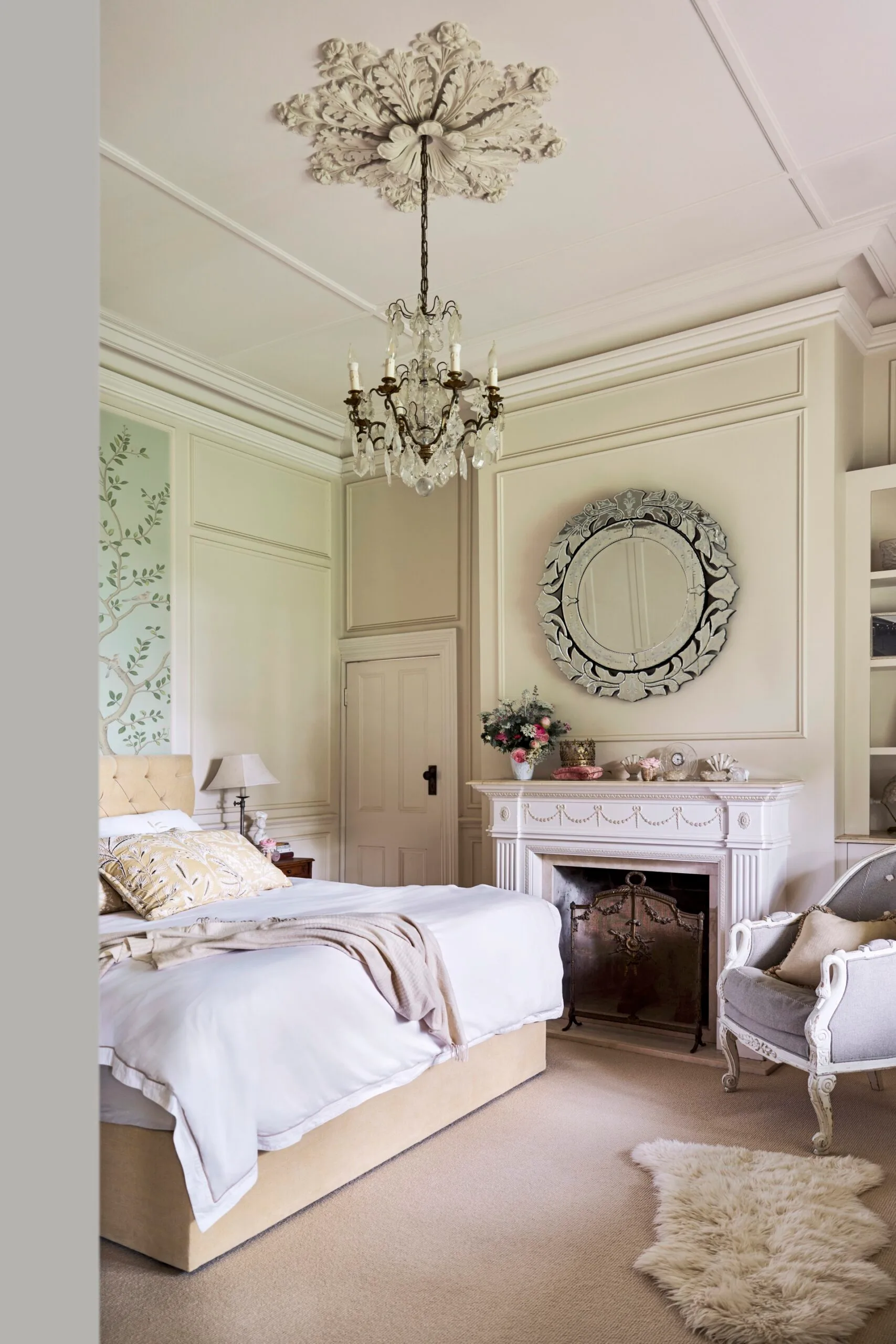 Catriona Rowntree's French provincial bedroom.