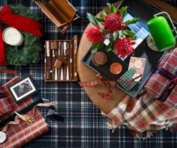 Festive styling ideas for your ottoman, plus beautiful decor buys