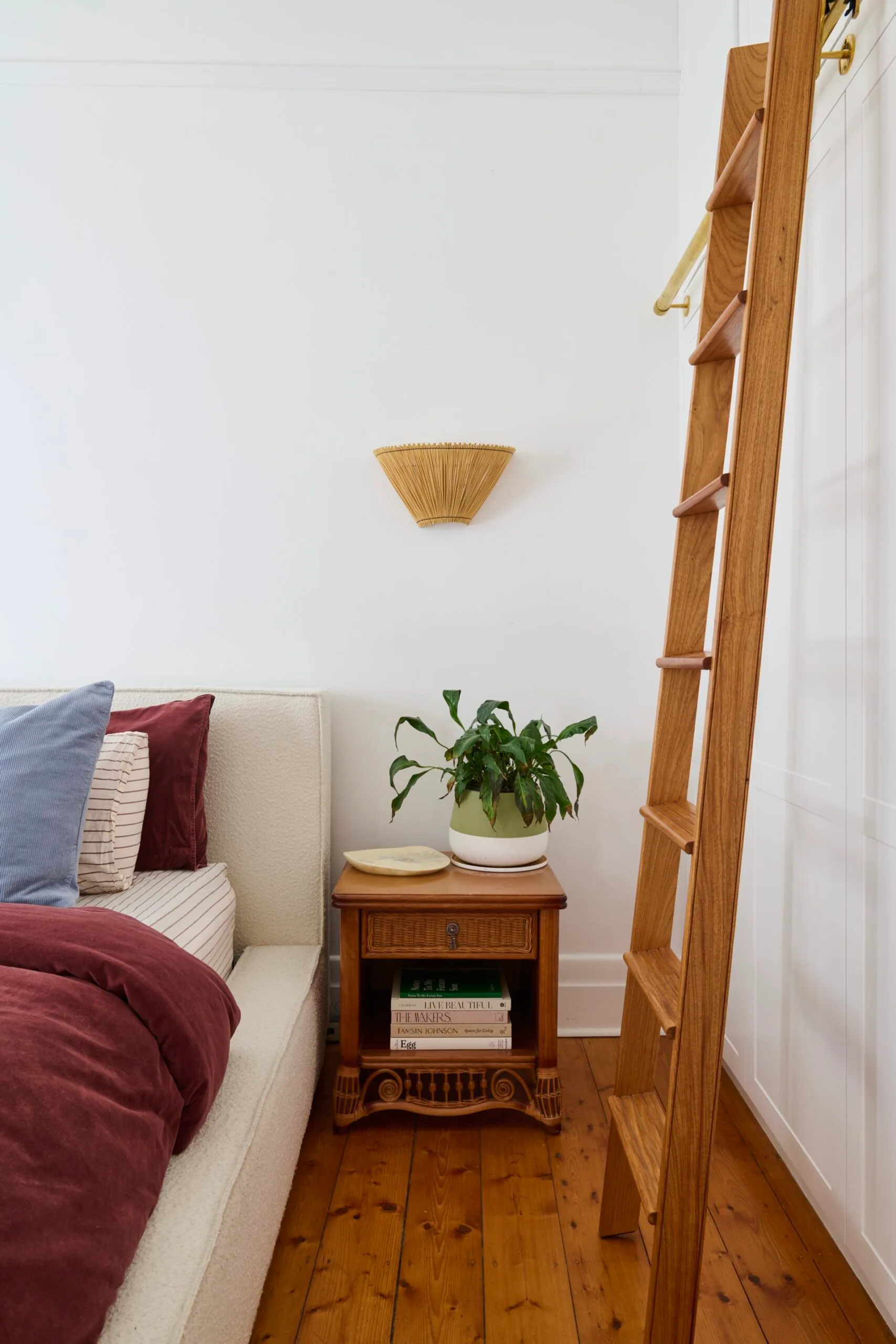 Jess Nguyen's bedroom. 