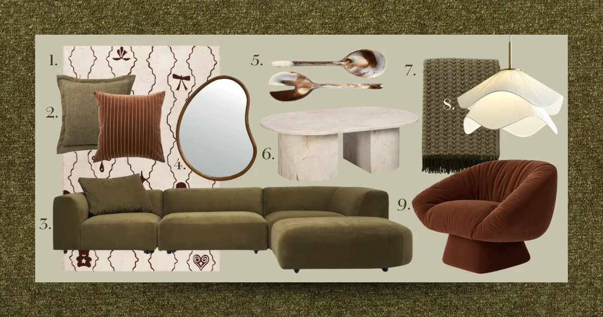  2026 Interior Home Trends Mystic Highlands Earthy Colours Rich Palettes