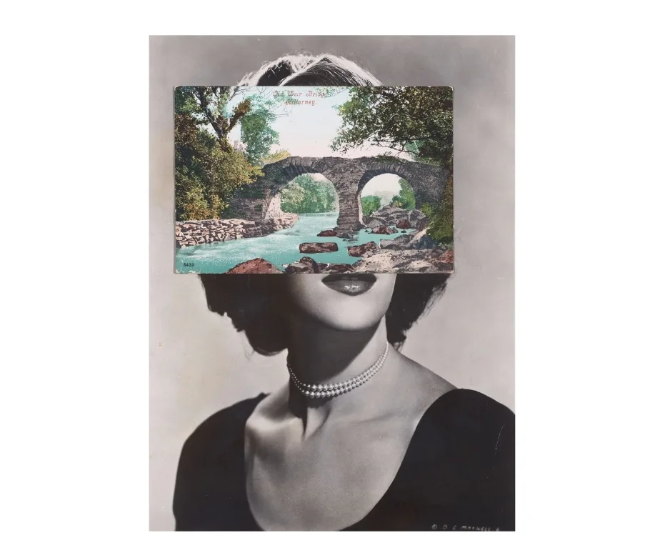 Mask (Film Portrait Collage) CXXV by JOHN STEZAKER diane keaton auction