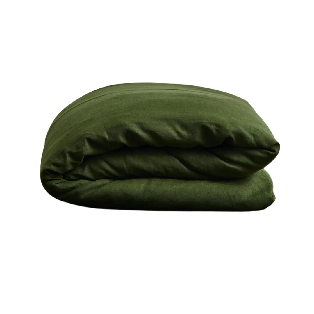 Olive Duvet Cover Moody Earth Tones Interior design 2026