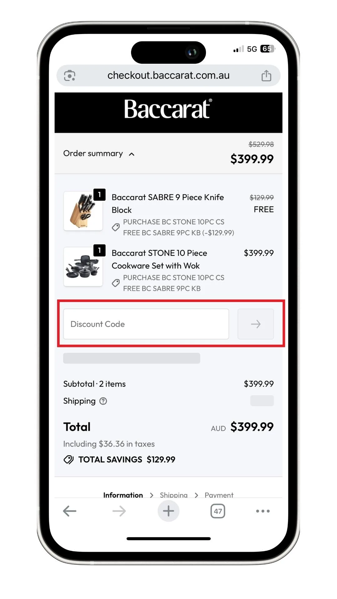 Save on quality cookware with a Baccarat discount code.