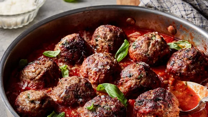 Big Italian meatballs