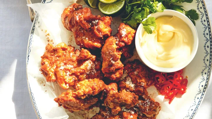 Donna Hay’s double-spiced fried chicken