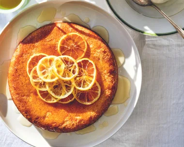 Donna Hay's zesty whole lemon cake