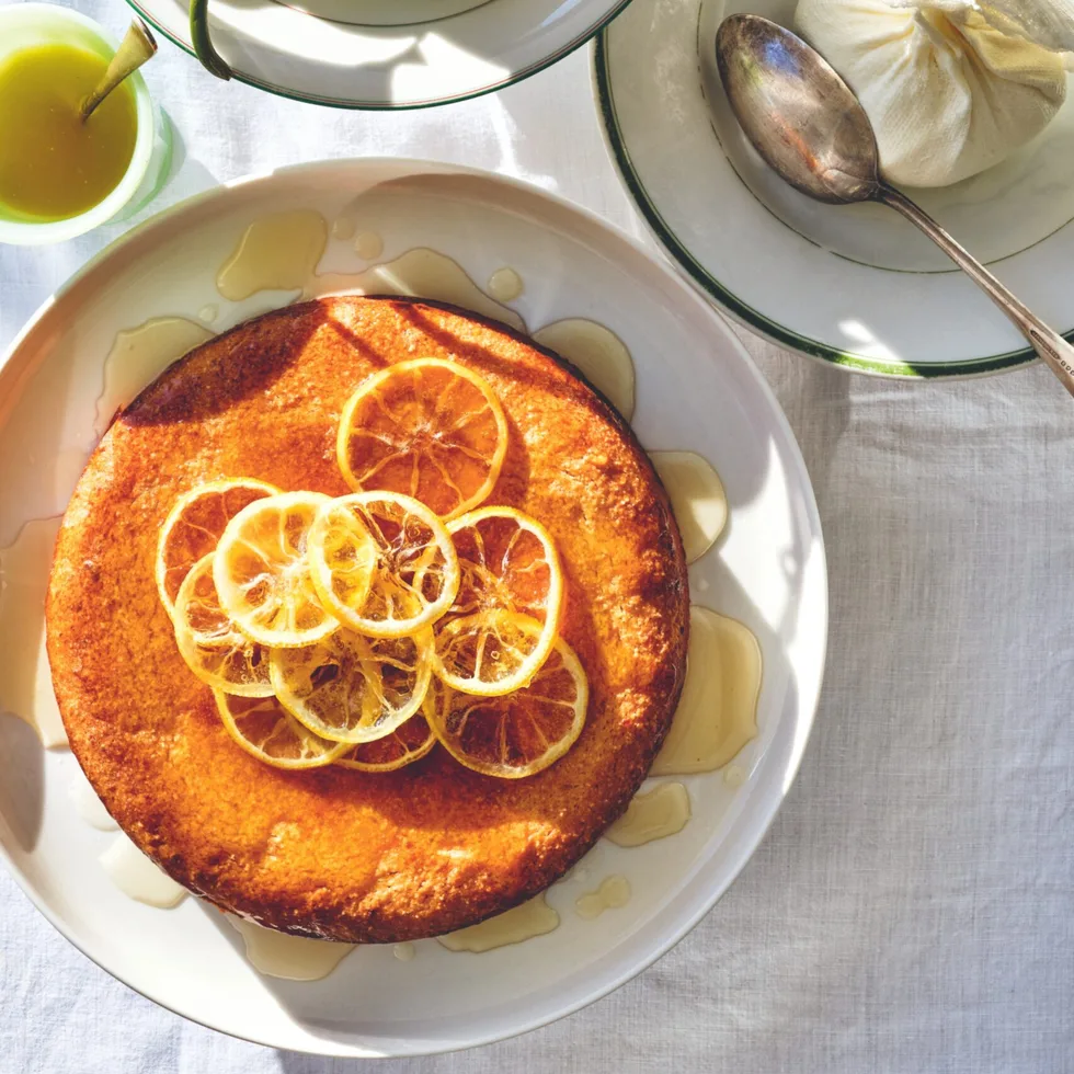 Donna Hay's zesty whole lemon cake