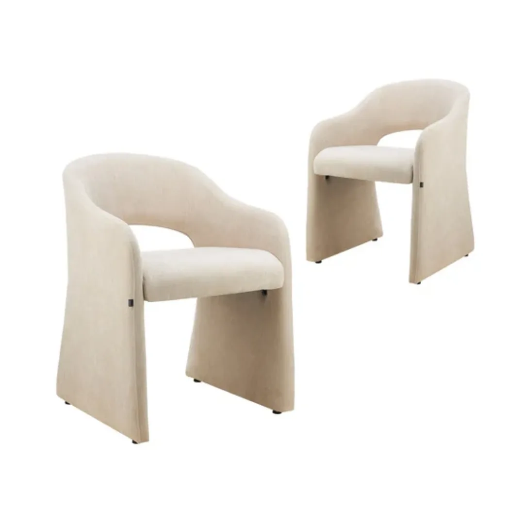 Fenella Chenille Dining Chairs Temple & Webster Sale