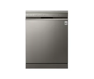 LG 60cm QuadWash dishwasher in Platinum Steel