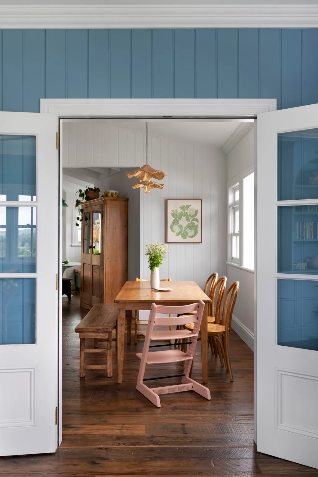 A family's newly built abode in Bangalow channels timeless taste and celebrates reclaimed treasures with vintage style.