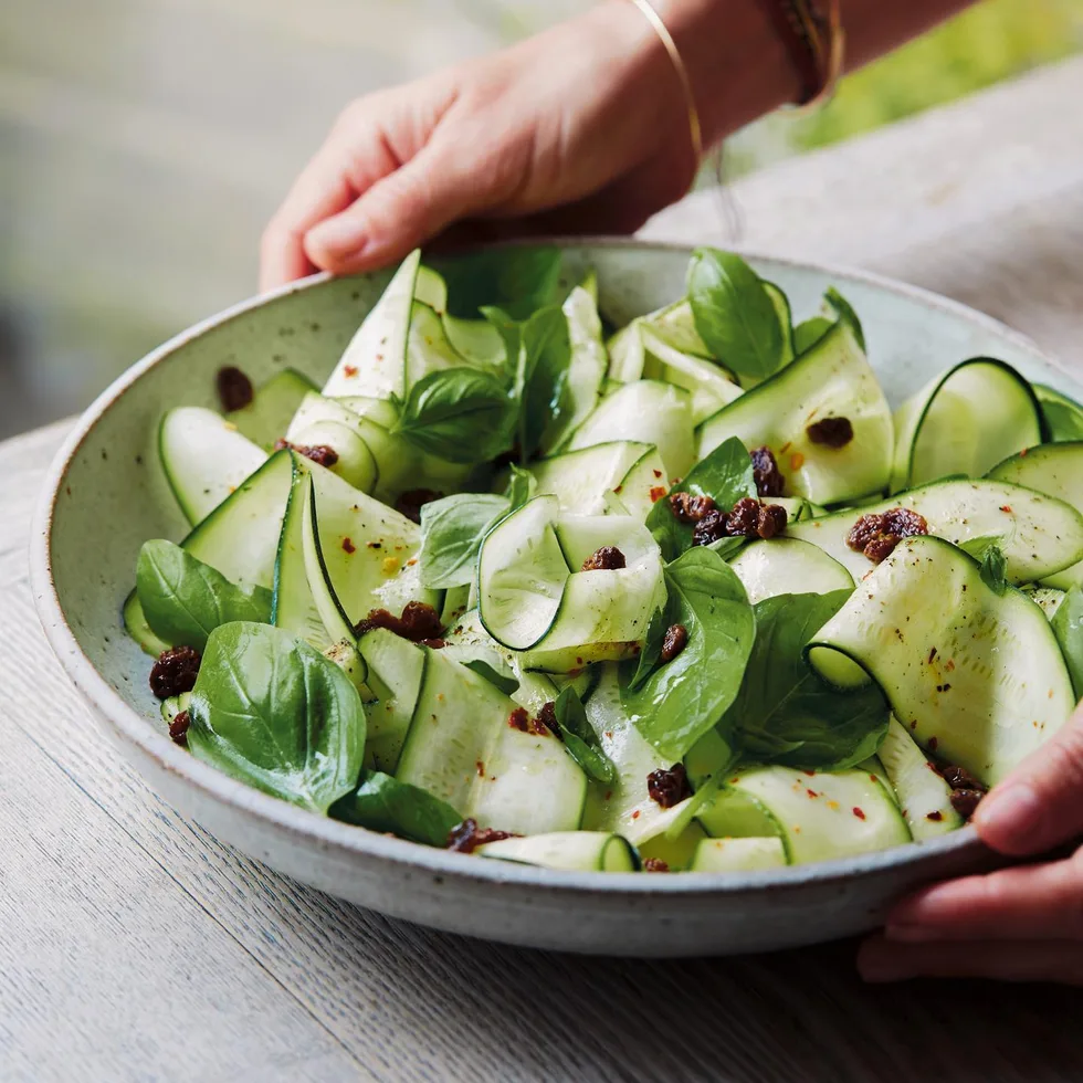Zucchini salad