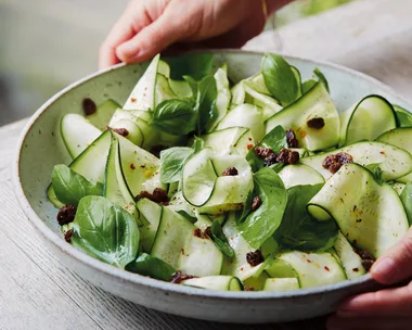 Zucchini salad